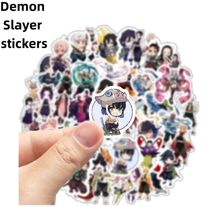 Mobile Electronics Gadgets - Demon Slayer stickers, cartoon and anime