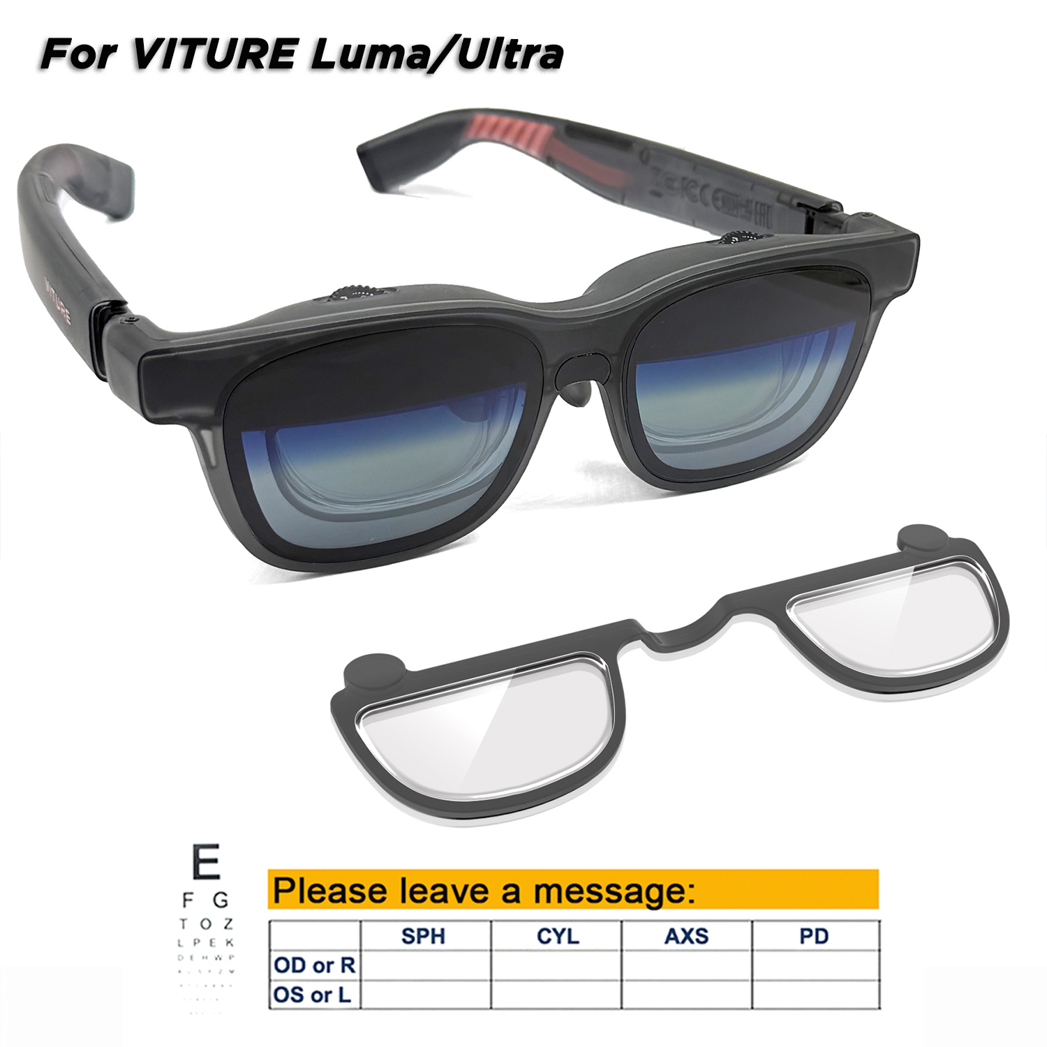 Smart Glasses Ar - For VITURE Luma/Ultra XR / AR