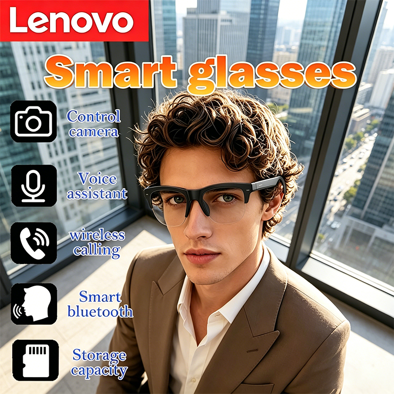 Smart Glasses Ar - Lenovo 2026 New AI Smart Sunglasses