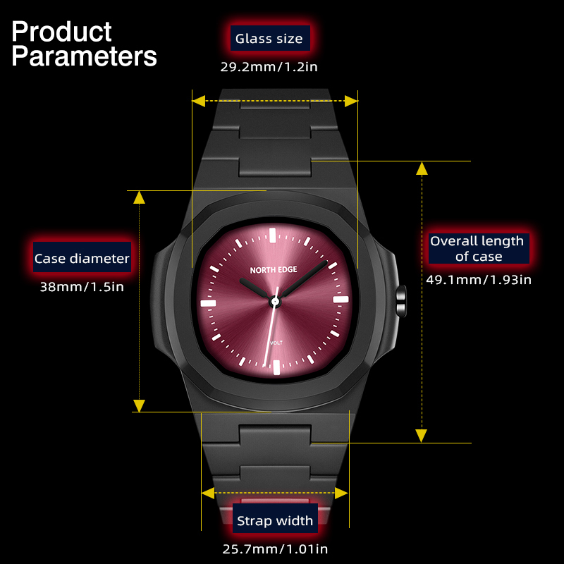 NORTH EDGE Watch for Man New V - Electronic Gift recension och pris