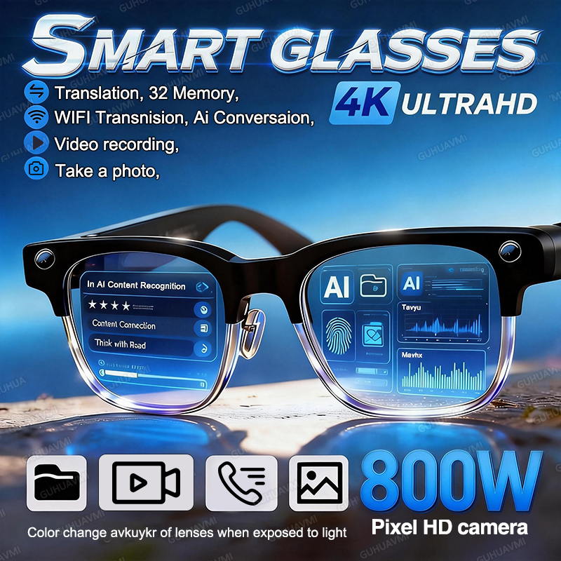 2026New 800W Pixel Camera Smar - Smart Glasses Ar recension och pris
