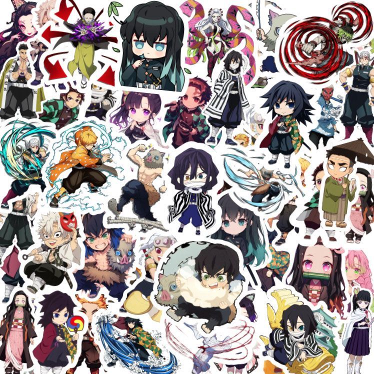 Demon Slayer stickers, cartoon - Mobile Electronics Gadgets recension och pris