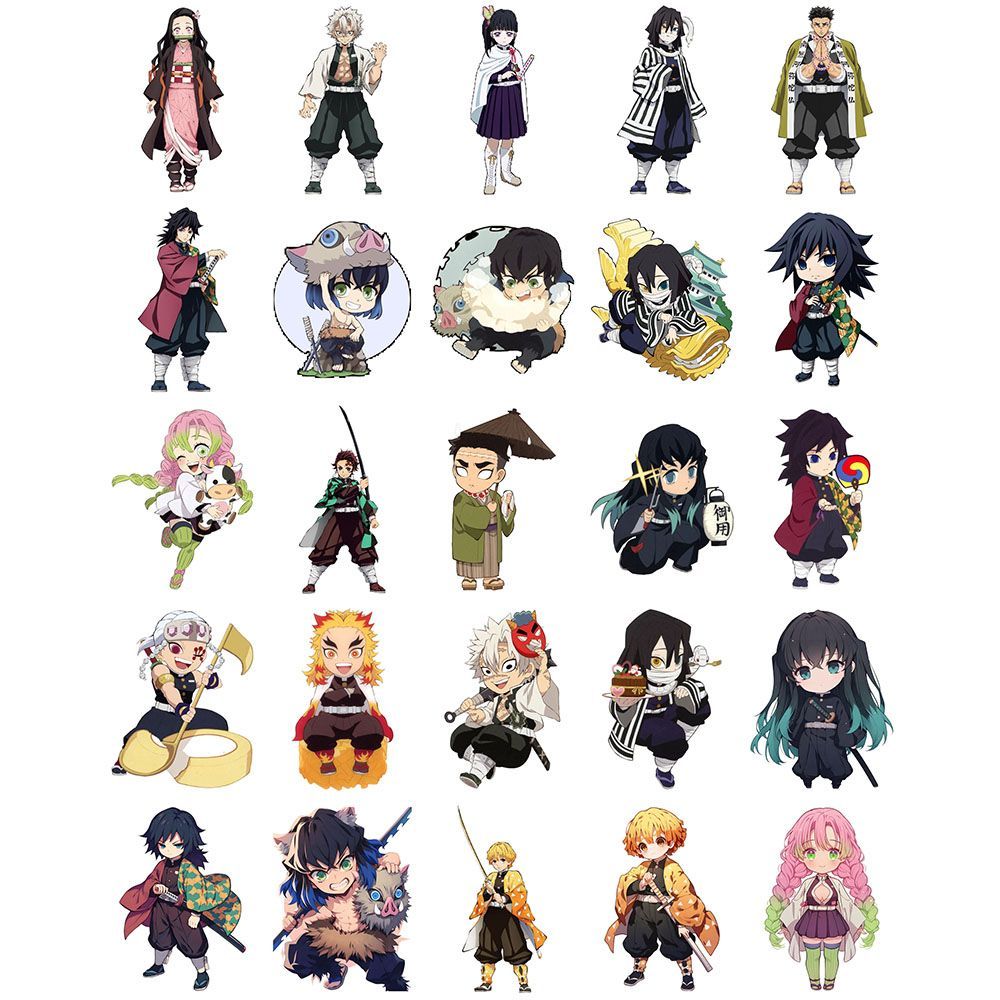 Demon Slayer stickers, cartoon - Mobile Electronics Gadgets recension och pris