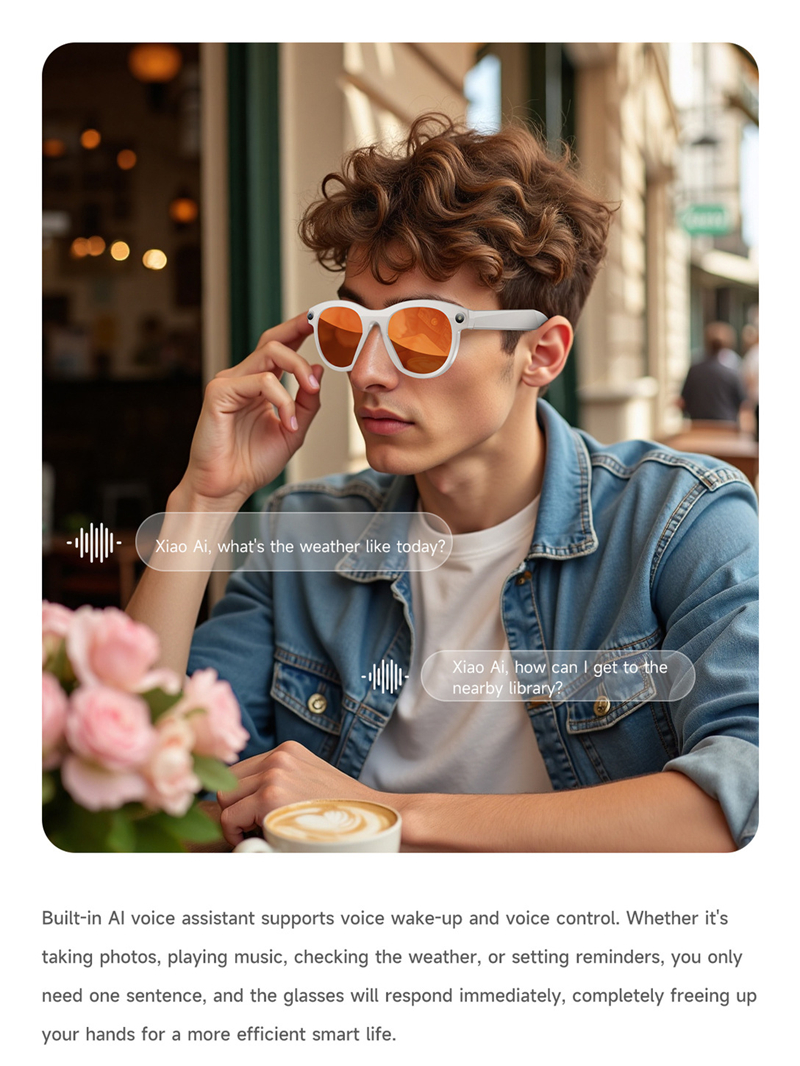 Lenovo Smart AI Glasses 1200MP - Smart Glasses Ar recension och pris