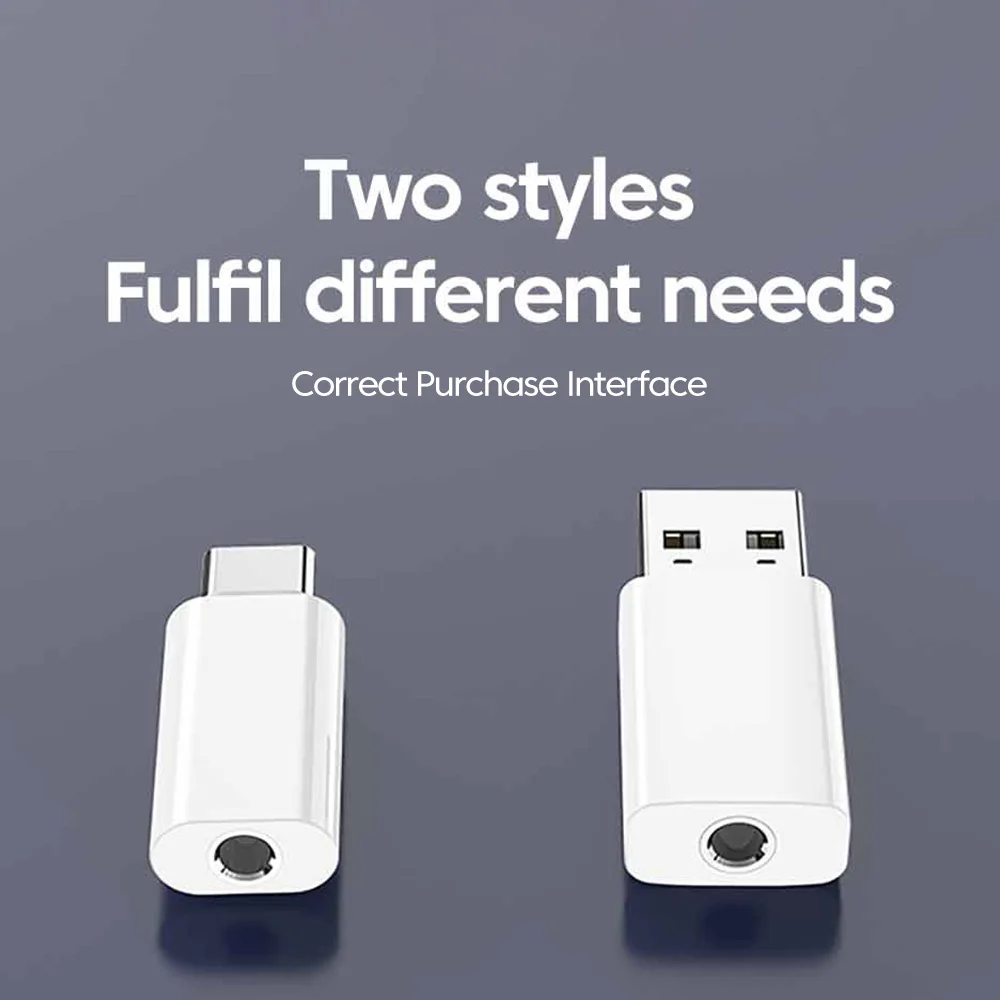 USB/Type C to 3.5 mm jack Audi - Usb Sound Card External recension och pris