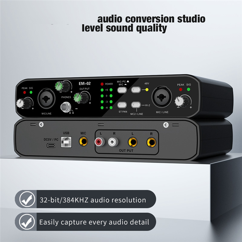 ELECT-For Live Streaming, Guit - Usb Sound Card External recension och pris