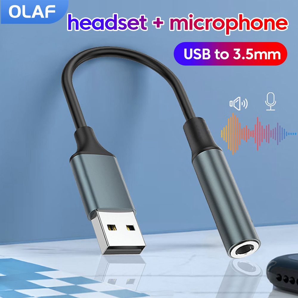 USB to 3.5MM Audio AUX Cable A - Usb Sound Card External recension och pris