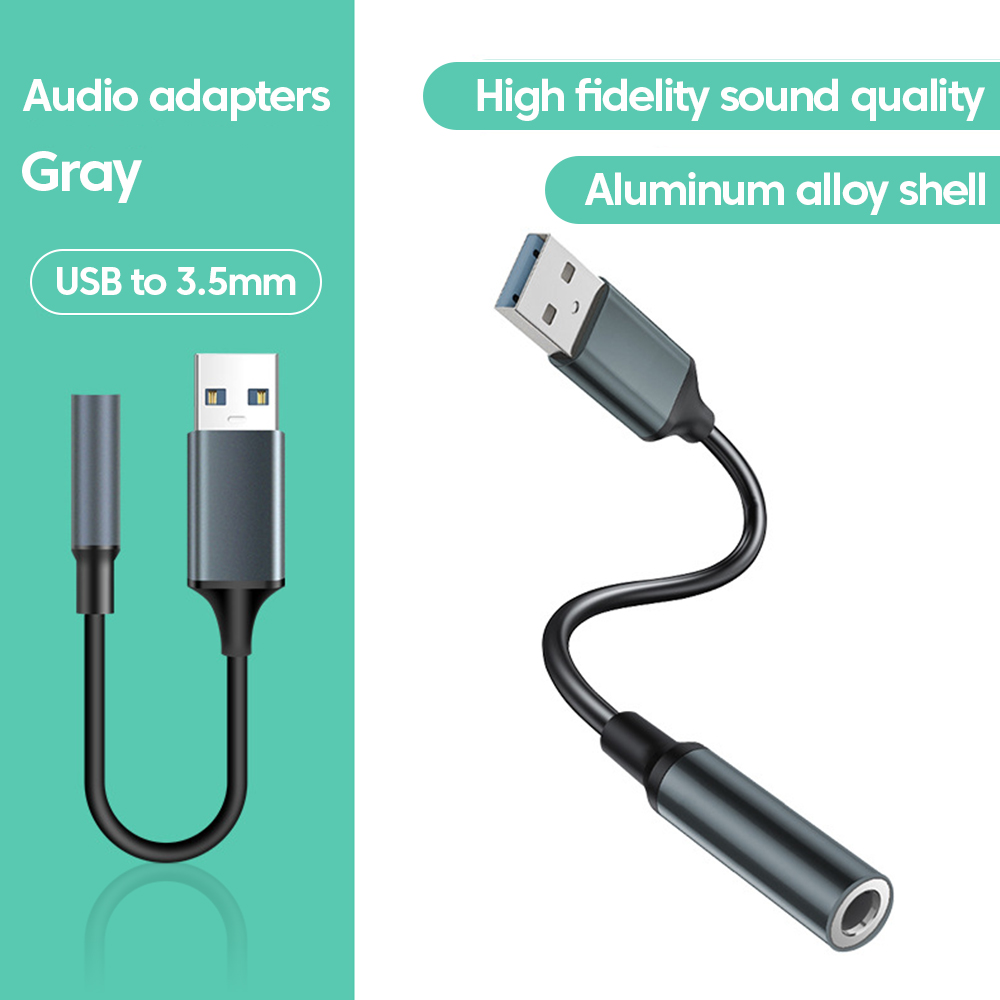 USB to 3.5MM Audio AUX Cable A - Usb Sound Card External recension och pris