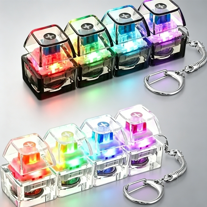 LED Keyboard Keychain Fidget T - Electronics Gadgets For Kids recension och pris