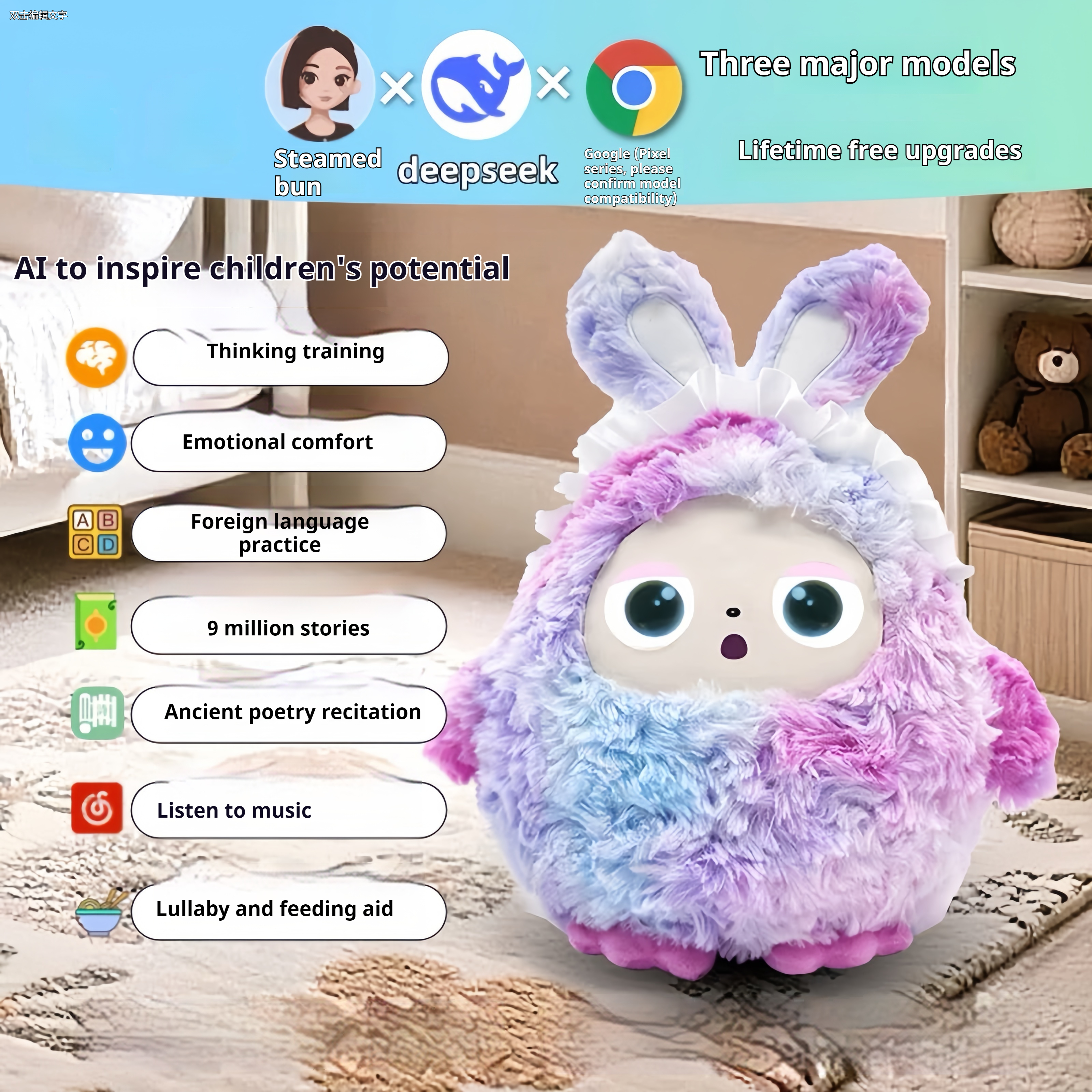 Ai Chat Intelligent Toy Intera - Electronic Gift recension och pris