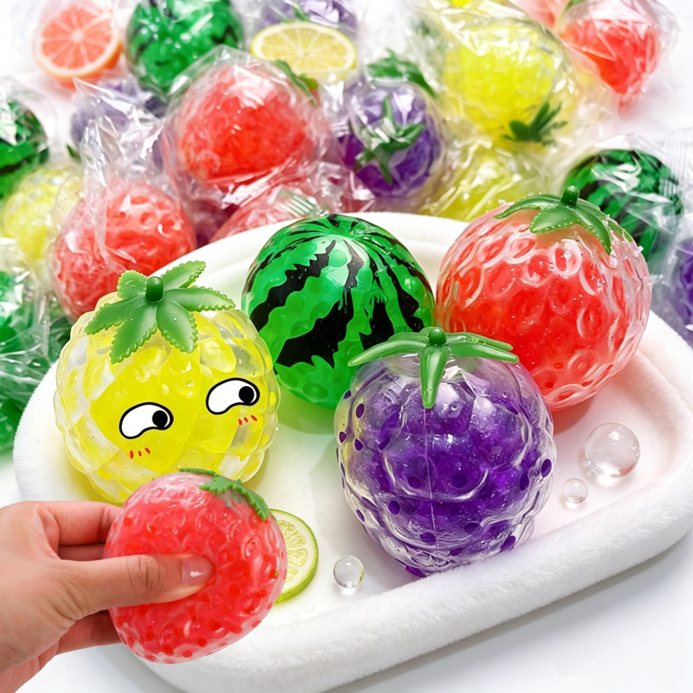 Fruit Shaped Squeeze Ball Toy  - Electronics Gadgets For Kids recension och pris