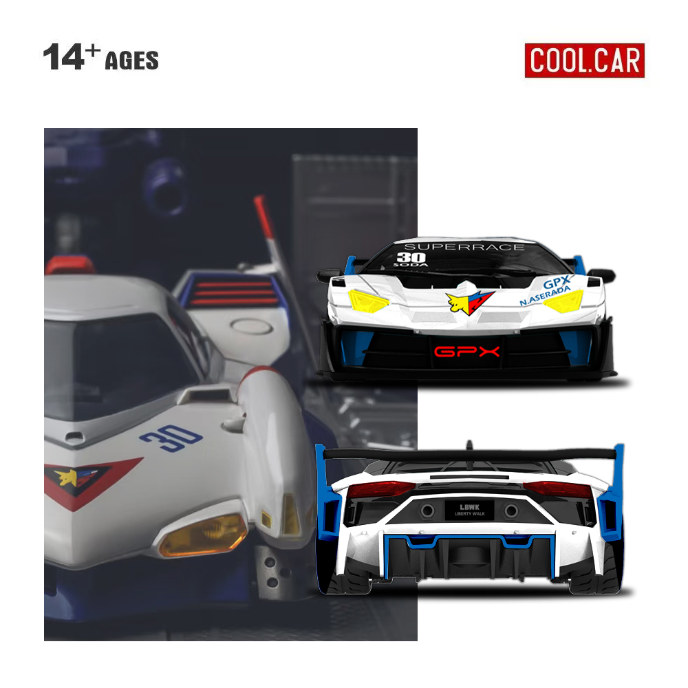 Cool Car 1:64 GTEVO Superrace  - Electronic Gift recension och pris