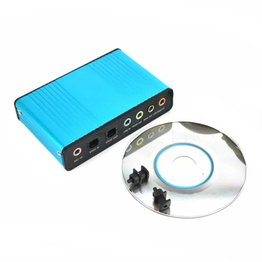 USB 2.0 Sound Card 6 Channel 5 - Usb Sound Card External recension och pris