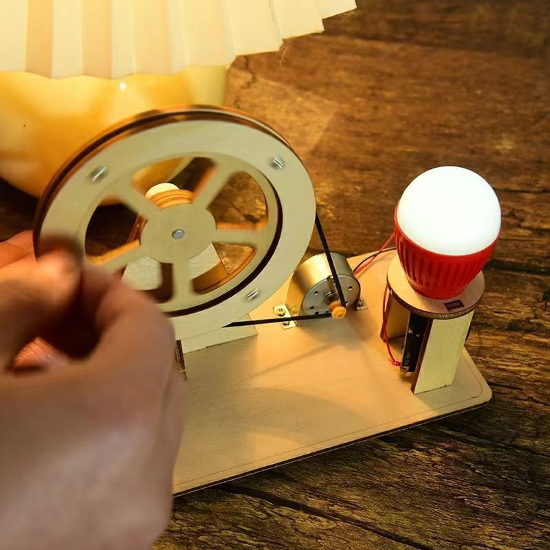 DIY Wooden Hand Generator Kids - Electronics Gadgets For Kids recension och pris