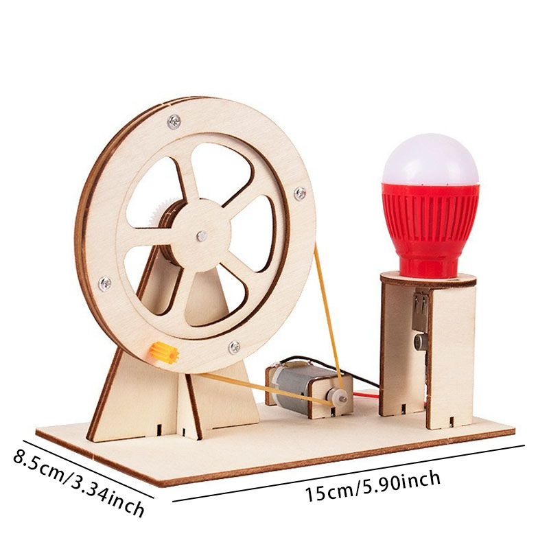 DIY Wooden Hand Generator Kids - Electronics Gadgets For Kids recension och pris