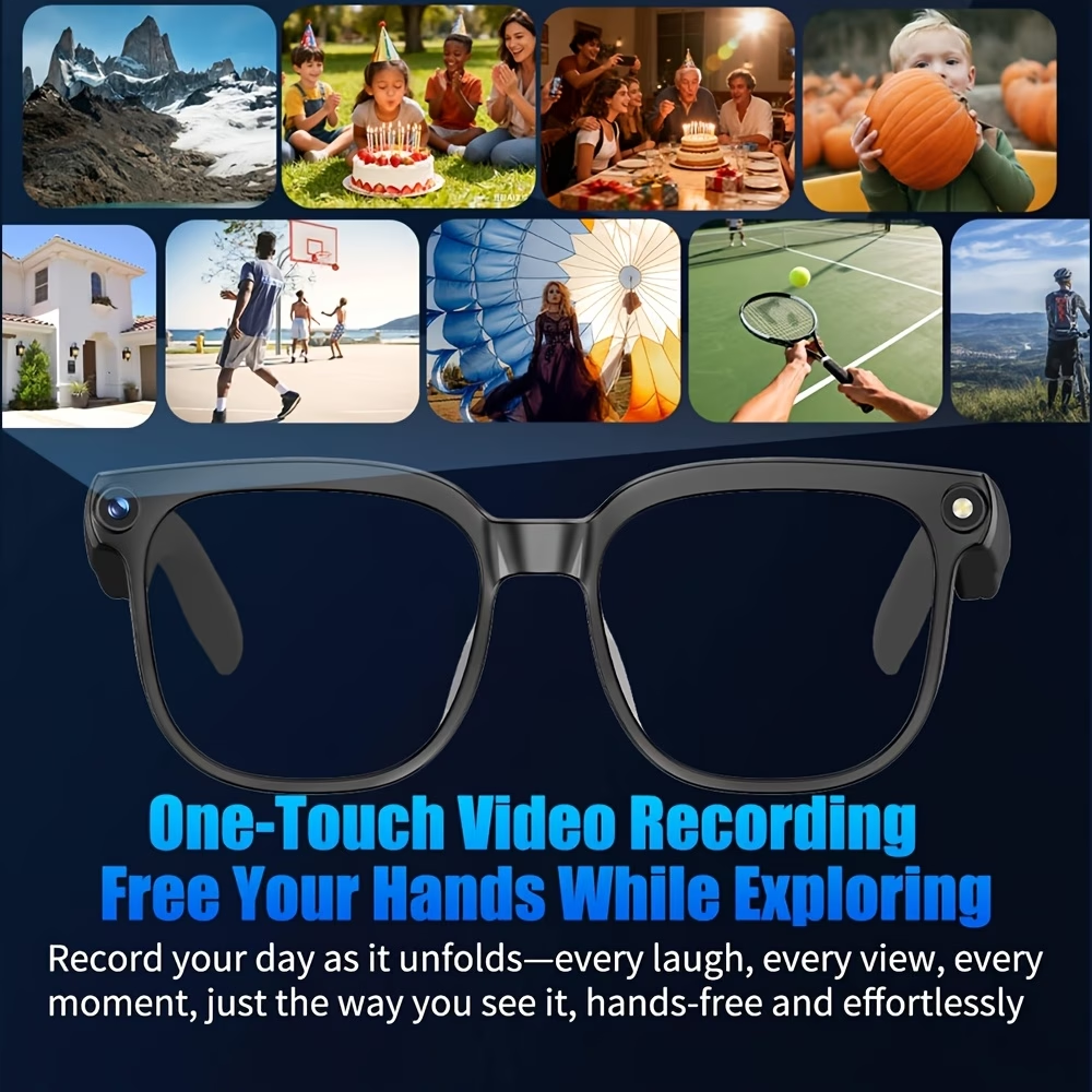 AI Smart Video Glasses, equipp - Smart Glasses Ar recension och pris