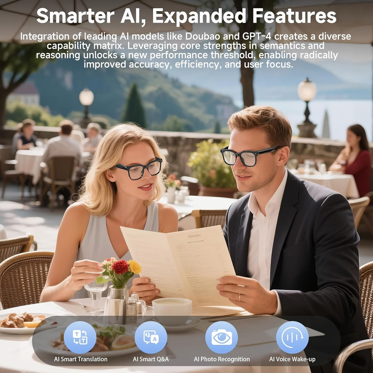 AI Smart Video Glasses, equipp - Smart Glasses Ar recension och pris