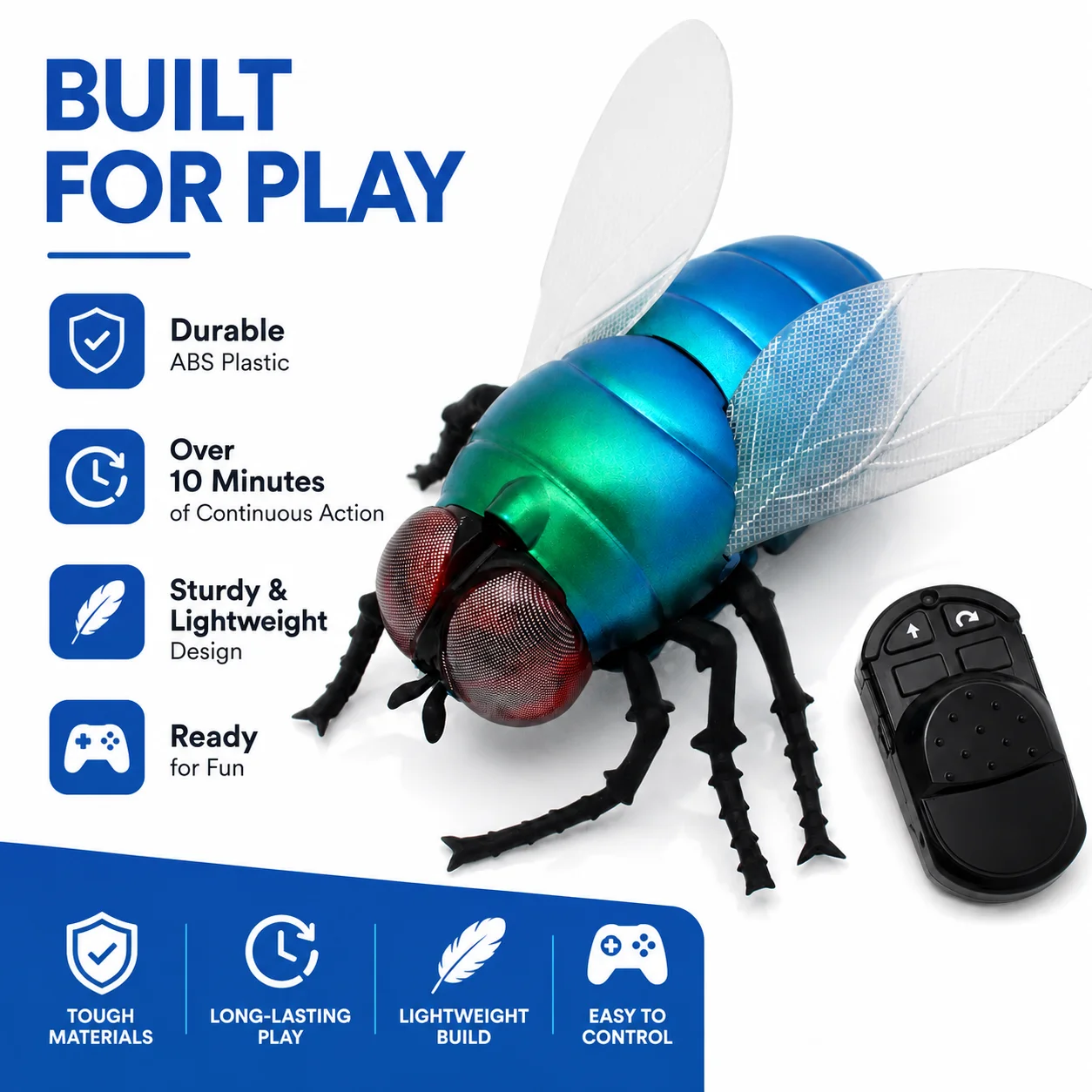 Infrared RC Fly Toy Realistic  - Electronics Gadgets For Kids recension och pris