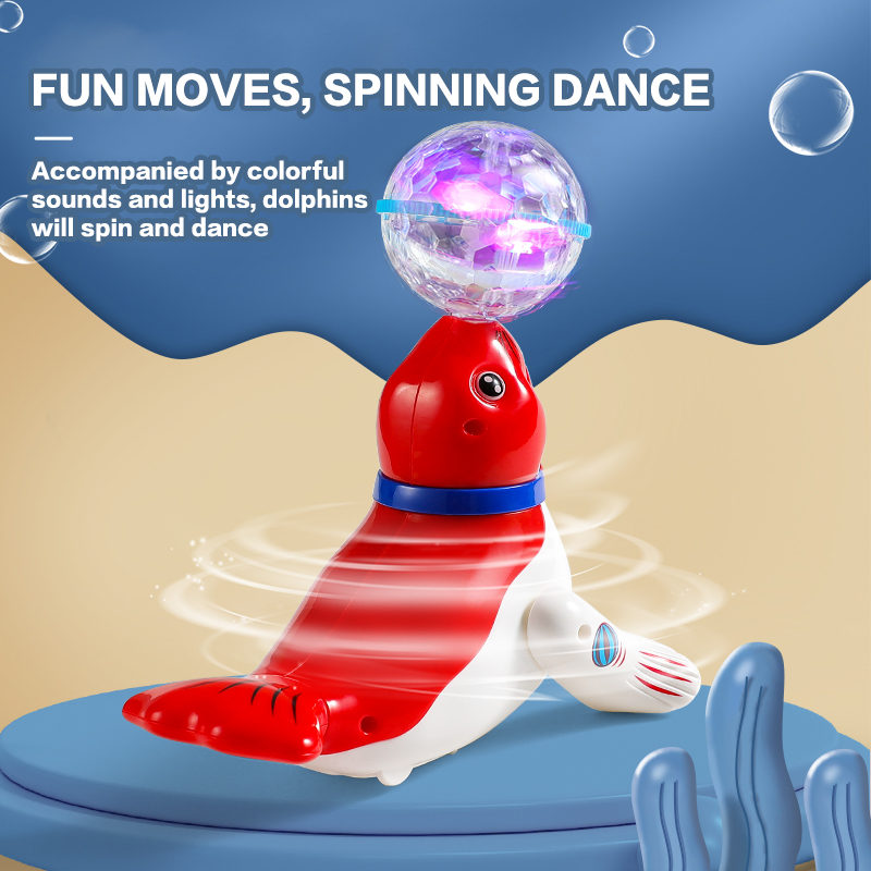 Cute Sea Lion Top Ball Childre - Electronic Gift recension och pris