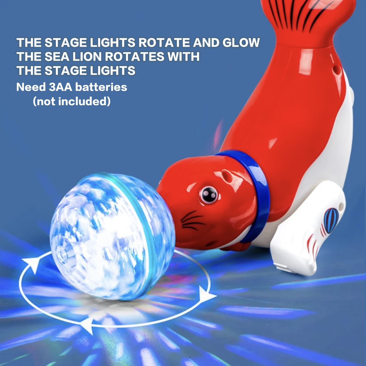 Cute Sea Lion Top Ball Childre - Electronic Gift recension och pris