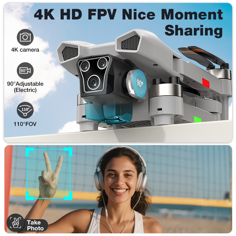 2026 Hot L017 Pro Drone Brushl - Electronics Gadgets For Kids recension och pris