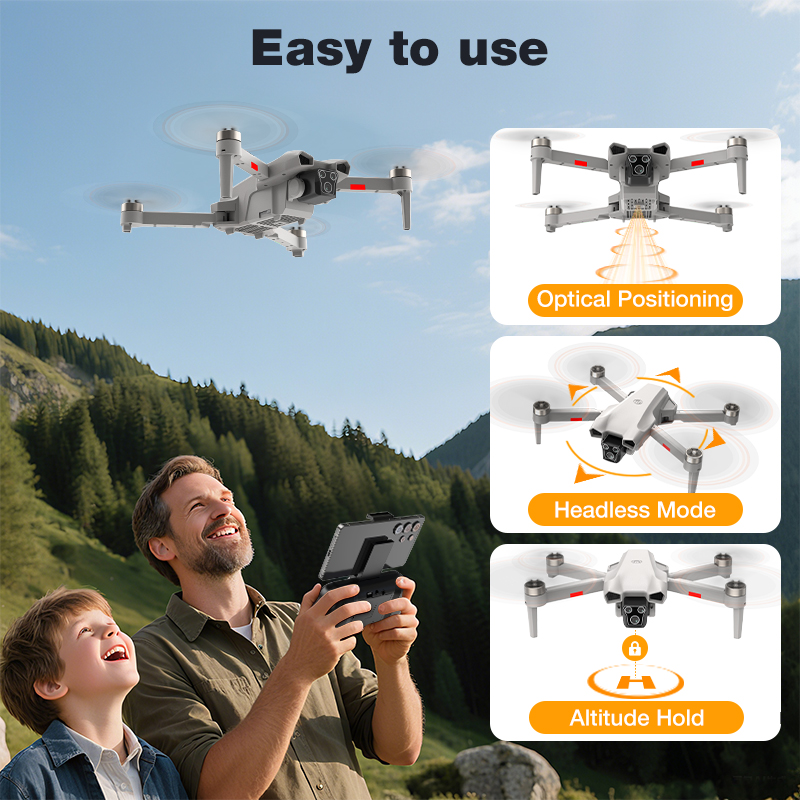 2026 Hot L017 Pro Drone Brushl - Electronics Gadgets For Kids recension och pris