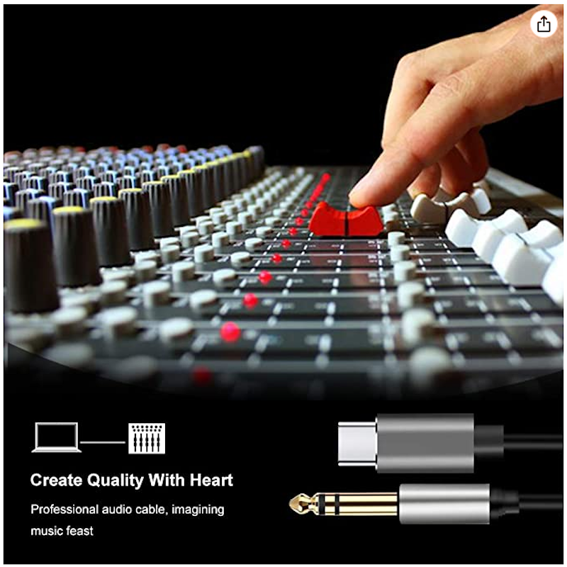 USB Type Audio Cable,USBC to 6 - Usb Sound Card External recension och pris
