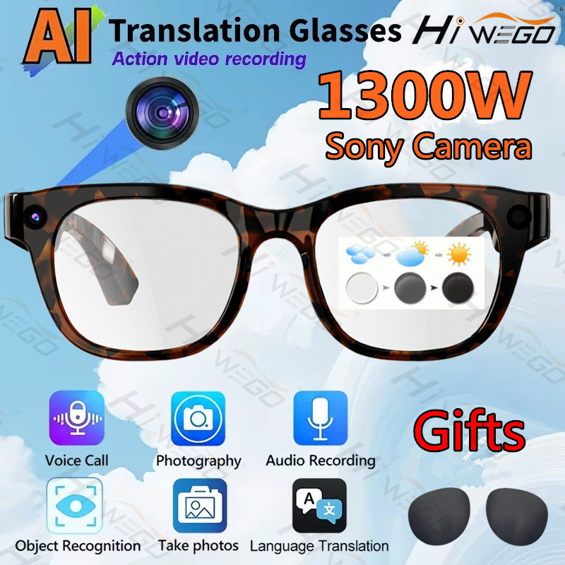 Hiwego 2026 New12K HD AI Smart - Smart Glasses Ar recension och pris